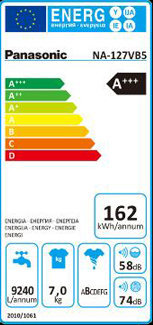 energy label na 127vb5wta