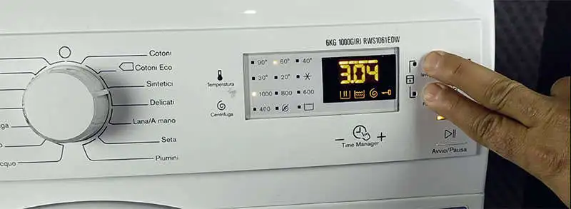 Spia lucchetto lavatrice electrolux